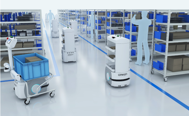 Pick & Place with Omron AMR