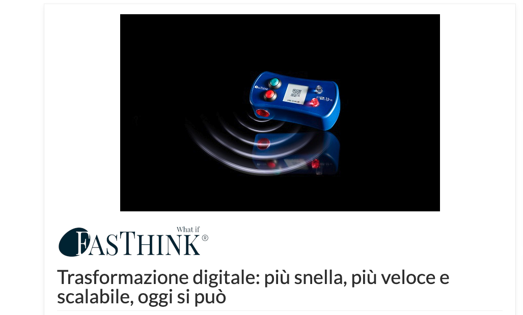 Digital transformation: leaner, faster, and scalable